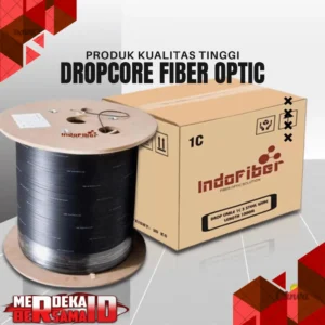 Kabel Fiber Optic Indofiber 1 Core 3 Seling 1KM